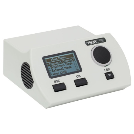 DC4100 - 4-х канальный драйвер для светодиодов, вход сигнала модуляции, 1 А, 5 В, Thorlabs DC4100 - 4-х канальный драйвер для светодиодов, вход сигнала модуляции, 1 А, 5 В, Thorlabs