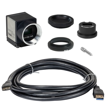 WFS30-K2/M - Датчик Шака-Гартмана с 2 сменными массивами микролинз: шаг - 150 мкм, шаг - 300 мкм (просветляющее покрытие), апертура: 11.34 мм x 7.13 мм, метрическая резьба, Thorlabs WFS30-K2/M - Датчик Шака-Гартмана с 2 сменными массивами микролинз: шаг - 150 мкм, шаг - 300 мкм (просветляющее покрытие), апертура: 11.34 мм x 7.13 мм, метрическая резьба, Thorlabs