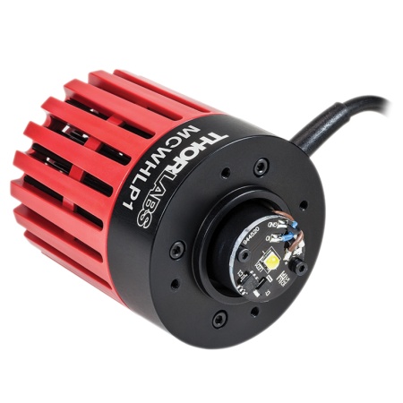 MCWHLP1 - Светодиод с теплоотводом, холодный белый свет (6500 K), макс. ток 700 мА, мин. мощность излучения 2350 мВт, Thorlabs MCWHLP1 - Светодиод с теплоотводом, холодный белый свет (6500 K), макс. ток 700 мА, мин. мощность излучения 2350 мВт, Thorlabs