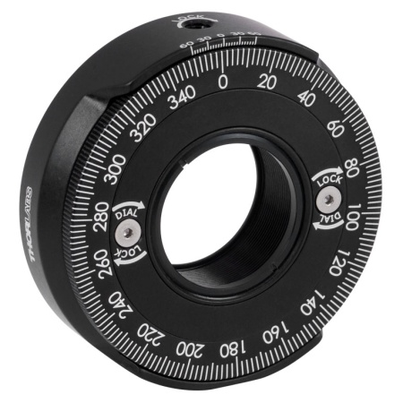 RSP1D/M - Держатель оптических элементов Ø1" (25.4 мм) с возможностью вращения, диск со шкалой может вращаться независимо от закрепленного элемента, резьба: M4, Thorlabs RSP1D/M - Держатель оптических элементов Ø1" (25.4 мм) с возможностью вращения, диск со шкалой может вращаться независимо от закрепленного элемента, резьба: M4, Thorlabs