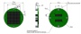 J6_1.0IN_16_SUM круговой массив SiPM с эффективной площадью 1,0 дюйма