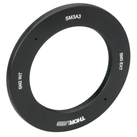 SM3A3 - Переходник с внешней резьбой SM3 и внутренней резьбой SM2, Thorlabs SM3A3 - Переходник с внешней резьбой SM3 и внутренней резьбой SM2, Thorlabs