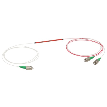 TW470R1A1 - Широкополосные оптоволоконные разветвители, 1x2, рабочий диапазон: 470 ± 40 нм, разделение сигнала: 99:1, FC/APC разъем, Thorlabs TW470R1A1 - Широкополосные оптоволоконные разветвители, 1x2, рабочий диапазон: 470 ± 40 нм, разделение сигнала: 99:1, FC/APC разъем, Thorlabs