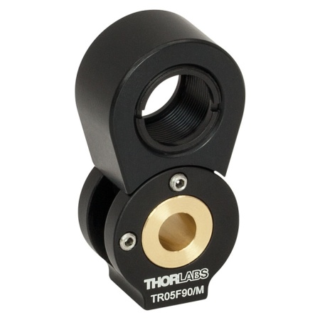 TR05F90/M - Держатель оптики Ø1/2" с возможностью поворота на 90°, крепление: M4, Thorlabs TR05F90/M - Держатель оптики Ø1/2" с возможностью поворота на 90°, крепление: M4, Thorlabs