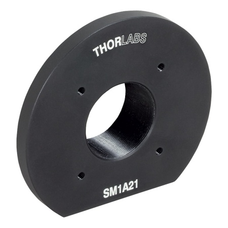 SM1A21 - Адаптер для крепления осветительной системы к микроскопам Leica DMI, внутренняя резьба SM1, адаптирован для интеграции в каркасную систему (30 мм), Thorlabs SM1A21 - Адаптер для крепления осветительной системы к микроскопам Leica DMI, внутренняя резьба SM1, адаптирован для интеграции в каркасную систему (30 мм), Thorlabs