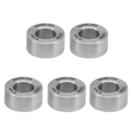 TR6M - Шайбы для регулирования высоты стержней, Ø1/2", толщина: 6 мм, 5 шт., Thorlabs TR6M - Шайбы для регулирования высоты стержней, Ø1/2", толщина: 6 мм, 5 шт., Thorlabs