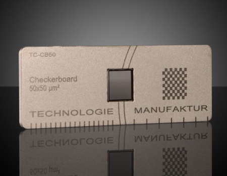 Тест-объекты в форме предметного стекла