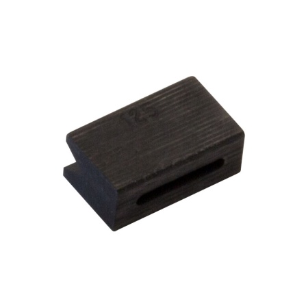 VHG125 - Графитовая деталь с V-образным пазом для установки волокна в сварочный аппарат, для волокон с диаметром оболочки Ø80 мкм - Ø125 мкм, Thorlabs