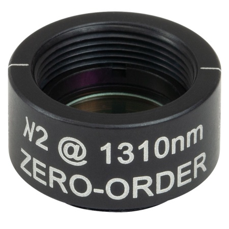 WPHSM05-1310 - Полуволновая пластинка нулевого порядка, Ø1/2", резьба оправы: SM05, рабочая длина волны: 1310 нм, Thorlabs WPHSM05-1310 - Полуволновая пластинка нулевого порядка, Ø1/2", резьба оправы: SM05, рабочая длина волны: 1310 нм, Thorlabs