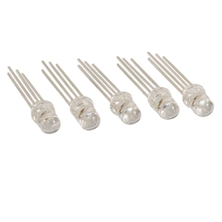 LEDRGBE - Трехцветный светодиод, 627.5/525/467.5 нм, 5 шт., Thorlabs