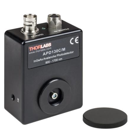 APD130C/M - Детектор на лавинном фотодиоде (InGaAs), температурная компенсация, источник питания, рабочий диапазон: 900 - 1700 нм, крепления M4, Thorlabs APD130C/M - Детектор на лавинном фотодиоде (InGaAs), температурная компенсация, источник питания, рабочий диапазон: 900 - 1700 нм, крепления M4, Thorlabs