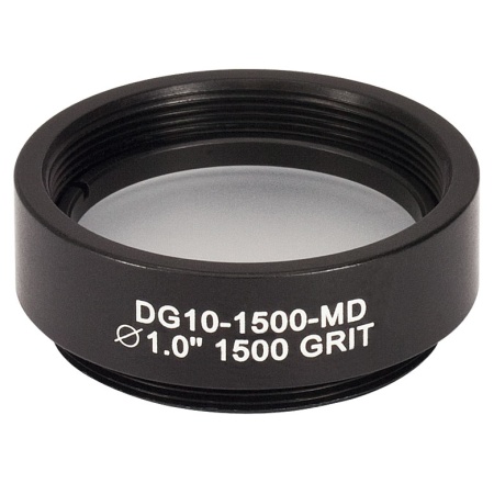 DG10-1500-MD - Светорассеиватель из матового стекла в оправе (SM1), Ø1", N-BK7, 1500 Grit, Thorlabs DG10-1500-MD - Светорассеиватель из матового стекла в оправе (SM1), Ø1", N-BK7, 1500 Grit, Thorlabs
