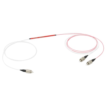 TM50R2F1B - Оптоволоконный разветвитель 1x2, многомодовые волокна, сердцевина: Ø50 мкм, низкая концентрация OH, 0.22 NA, деление сигнала: 90:10, FC/PC разъемы, Thorlabs TM50R2F1B - Оптоволоконный разветвитель 1x2, многомодовые волокна, сердцевина: Ø50 мкм, низкая концентрация OH, 0.22 NA, деление сигнала: 90:10, FC/PC разъемы, Thorlabs