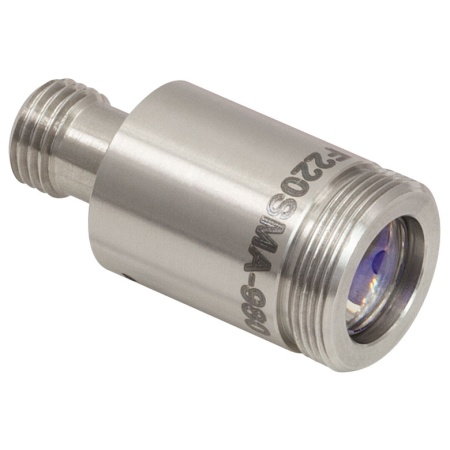 F220SMA-980 - Оптоволоконный коллиматор, рабочая длина волны: 980 нм, фокус: 11.16 мм, числовая апертура: 0.25, разъем: SMA905, Thorlabs F220SMA-980 - Оптоволоконный коллиматор, рабочая длина волны: 980 нм, фокус: 11.16 мм, числовая апертура: 0.25, разъем: SMA905, Thorlabs