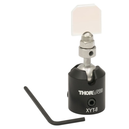 XYT-B - Плоскопараллельная пластинка в стойке, позволяющей регулировать положение пластины, толщина 2.5 мм, просветляющее покрытие: 650-1050 нм, резьбовое отверстие 8-32, Thorlabs XYT-B - Плоскопараллельная пластинка в стойке, позволяющей регулировать положение пластины, толщина 2.5 мм, просветляющее покрытие: 650-1050 нм, резьбовое отверстие 8-32, Thorlabs