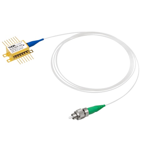 SLD1050P-A60 - Суперлюминесцентный диод, мощность: 60 мВт, длина волны излучения: 1050 нм, ширина полосы: 70 нм (3 дБ), PM оптоволокно, FC/APC разъем, корпус: Butterfly, Thorlabs SLD1050P-A60 - Суперлюминесцентный диод, мощность: 60 мВт, длина волны излучения: 1050 нм, ширина полосы: 70 нм (3 дБ), PM оптоволокно, FC/APC разъем, корпус: Butterfly, Thorlabs