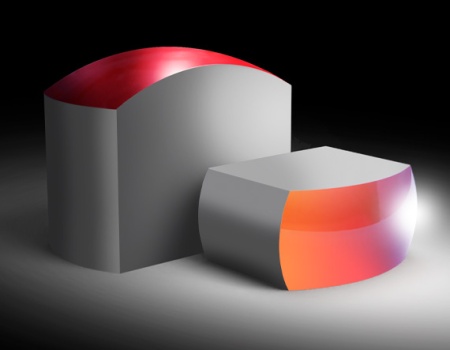 Прямоугольные прецизионные асферические линзы