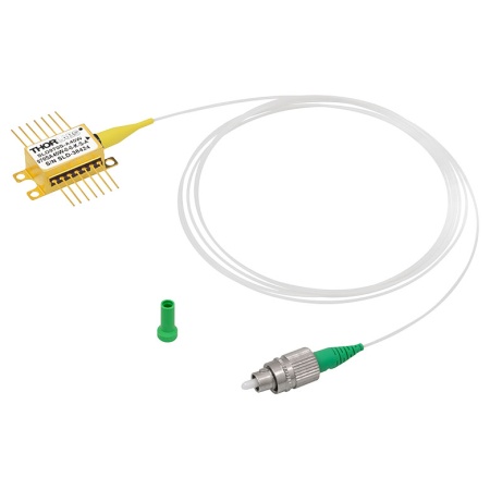 SLD970S-A40W - Суперлюминесцентный диод, мощность: 40 мВт, длина волны излучения: 970 нм, ширина полосы: 50 нм (3 дБ), SM оптоволокно, FC/APC разъем, корпус: Butterfly, Thorlabs