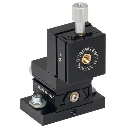 DT12XZ/M - Транслятор на основе конструкции "ласточкин хвост", сдвиг: 12.7 мм по осям XZ, основание для крепления на оптический стол, резьбовые отверстия: M4, Thorlabs DT12XZ/M - Транслятор на основе конструкции "ласточкин хвост", сдвиг: 12.7 мм по осям XZ, основание для крепления на оптический стол, резьбовые отверстия: M4, Thorlabs