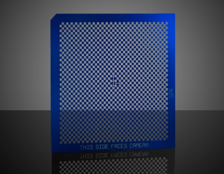 Калибровочная мира: шахматный шаблон