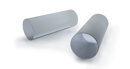 Кристалл Yb:CaF2, ⌀3 мм, длина: 10 мм, степень легирования: 1%, без крышек, брюстеровский срез, Optogama