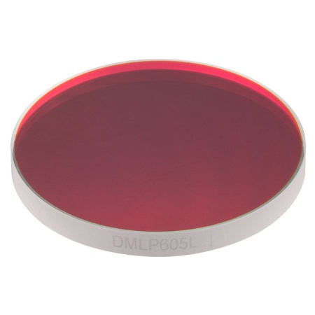 DMLP605L - Длинноволновый фильтр, Ø2", пороговая длина волны: 605 нм, Thorlabs