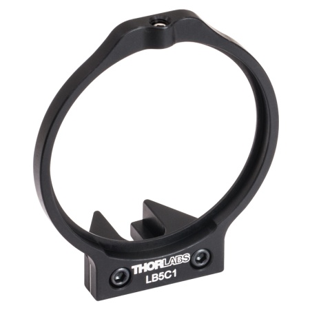 LB5C1 - Держатель оптики Ø2", устанавливается в кубический держатель для каркасных систем (60 мм), с  регулировочным винтом для зажима, Thorlabs LB5C1 - Держатель оптики Ø2", устанавливается в кубический держатель для каркасных систем (60 мм), с  регулировочным винтом для зажима, Thorlabs