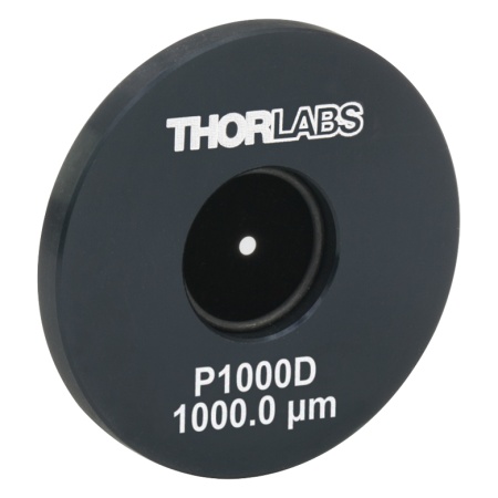 P1000D - Прецизионная точечная диафрагма в оправе Ø1", диаметр отверстия: 1000 ± 10 мкм, Thorlabs P1000D - Прецизионная точечная диафрагма в оправе Ø1", диаметр отверстия: 1000 ± 10 мкм, Thorlabs