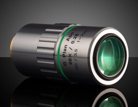 Объективы Mitutoyo для выявления через стекло (коррекция бесконечности)