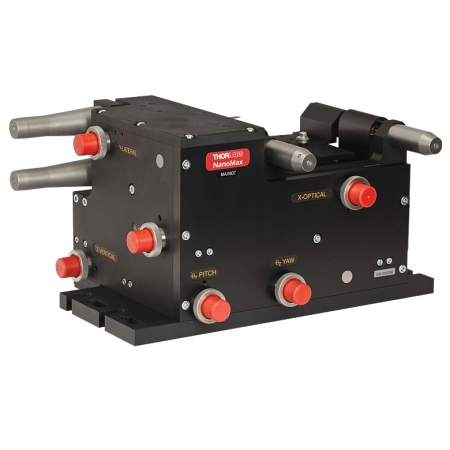 MAX607 - Многоосная платформа NanoMax, 6 регулируемых координат, без пьезоактуаторов, ориентация: правая, Thorlabs MAX607 - Многоосная платформа NanoMax, 6 регулируемых координат, без пьезоактуаторов, ориентация: правая, Thorlabs