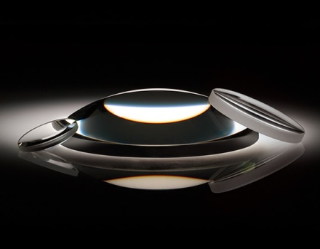 Плоско-выпуклые линзы с покрытием MgF2 для 400-700 нм Плоско-выпуклые линзы с покрытием MgF2 для 400-700 нм