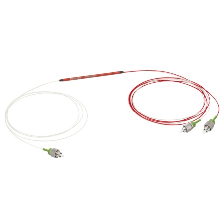 PN560R1A1 - Оптоволоконный разветвитель 1x2, тип волокна: PM, рабочий диапазон: 560 ± 15 нм, разделение сигнала: 99:1, PER: ≥16 дБ, разъемы: FC/APC, Thorlabs PN560R1A1 - Оптоволоконный разветвитель 1x2, тип волокна: PM, рабочий диапазон: 560 ± 15 нм, разделение сигнала: 99:1, PER: ≥16 дБ, разъемы: FC/APC, Thorlabs