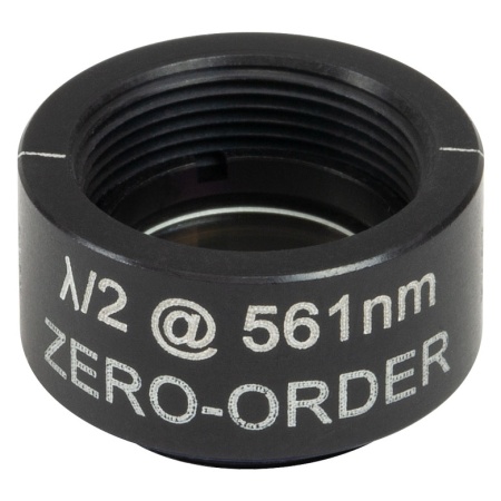 WPHSM05-561 - Полуволновая пластинка нулевого порядка, Ø1/2", резьба оправы: SM05, рабочая длина волны: 561 нм, Thorlabs