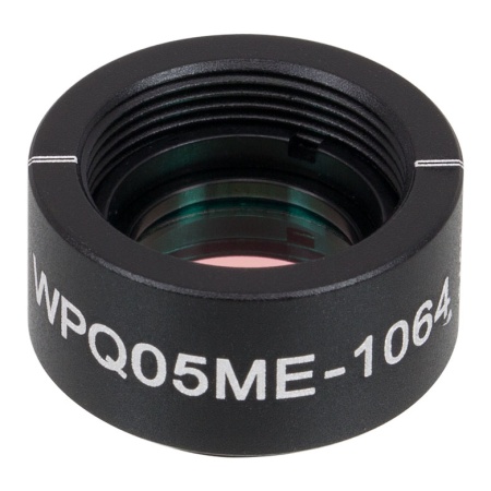 WPQ05ME-1064 - Четвертьволновая пластинка нулевого порядка из ЖК полимера в оправе, Ø1/2", рабочая длина волны: 1064 нм, резьба: SM05, Thorlabs