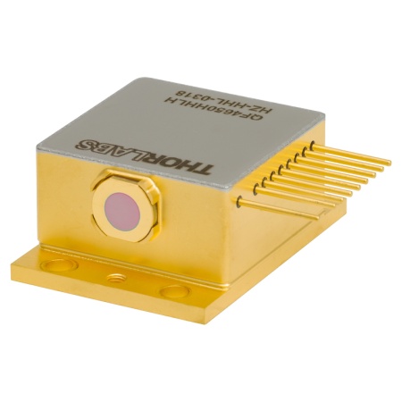 QF4650HHLH - Квантово-каскадный лазер с резонатором Фабри-Перо, центральная длина волны: 4.65 мкм, мощность: 1500 мВт, корпус: Horizontal HHL, Thorlabs