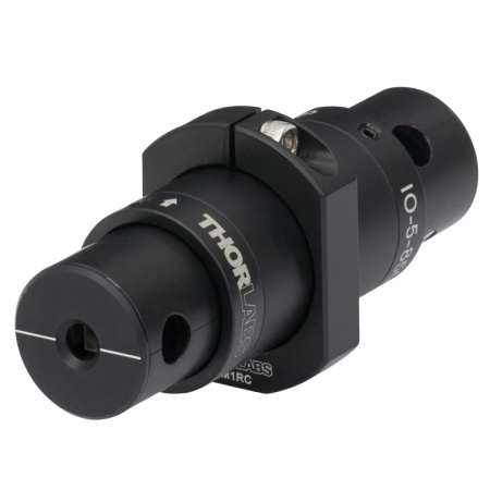 IO-5-850-HP - Оптический изолятор, центральная длина волны: 850 нм, макс. диаметр пучка: Ø4.7 мм, макс. мощность излучения: 40 Вт (сумма прямого и обратного направлений), Thorlabs