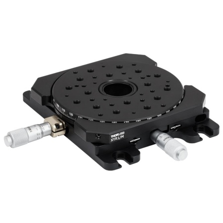 XYR1/M - Платформа с отверстием Ø1", смещение в плоскости XY: 13 мм, вращение: 360°, метрическая резьба, Thorlabs XYR1/M - Платформа с отверстием Ø1", смещение в плоскости XY: 13 мм, вращение: 360°, метрическая резьба, Thorlabs