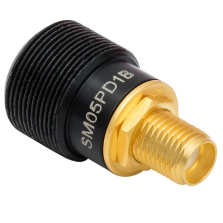 SM05PD1B - Корпусированный Si фотодиод, диапазон длин волн: 350-1100 нм, активная область большой площади, схема с заземленным анодом, Thorlabs