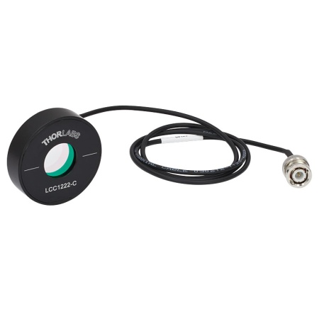 LCC1222-C - ЖК фазовые пластинки: 3/4λ, апертура: Ø20 мм, просветляющее покрытие: 1050 - 1620 нм, Thorlabs