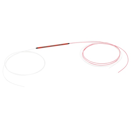 TG50R3B1 - Оптоволоконный разветвитель 1x2, многомодовые градиентные волокна, сердцевина: Ø50 мкм, деление сигнала: 75:25, без разъемов, Thorlabs