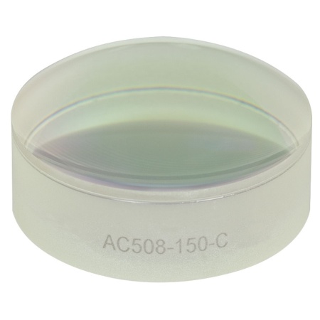 AC508-150-C - Ахроматический дублет, фокусное расстояние: 150.0 мм, Ø2", просветляющее покрытие: 1050 - 1700 нм, Thorlabs