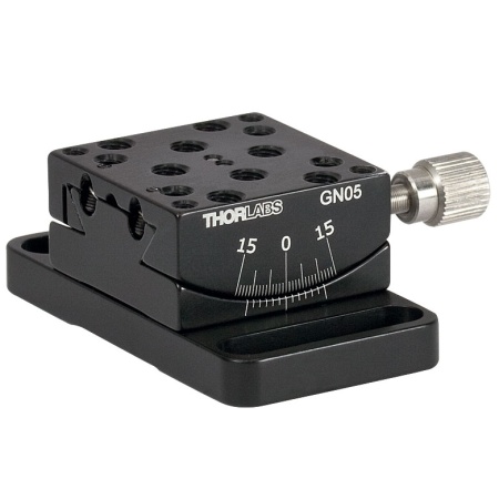 GN05 - Компактный гониометр, расстояние до точки вращения: 1/2", вращение: ±15º, Thorlabs GN05 - Компактный гониометр, расстояние до точки вращения: 1/2", вращение: ±15º, Thorlabs