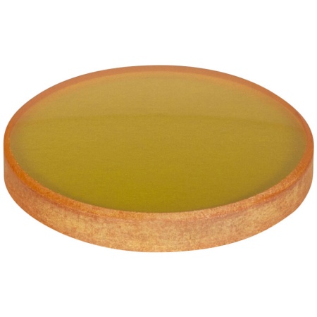 LE7495-F - ZnSe вогнуто-выпуклая линза (положительный мениск), Ø1", фокусное расстояние 500.0 мм, просветляющее покрытие: 8-12 мкм, Thorlabs