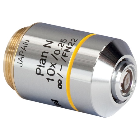 RMS10X - Планарный ахроматический объектив Olympus, увеличение: 10X, числовая апертура: 0.25 NA, рабочее расстояние: 10.6 мм, Thorlabs RMS10X - Планарный ахроматический объектив Olympus, увеличение: 10X, числовая апертура: 0.25 NA, рабочее расстояние: 10.6 мм, Thorlabs