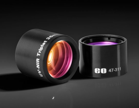 Ахроматические триплеты (линзы): УФ - ИК диапазон