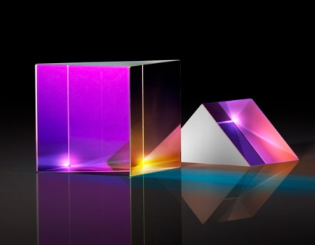 Прямые треугольные зеркальные призмы, качество поверхности: λ/20