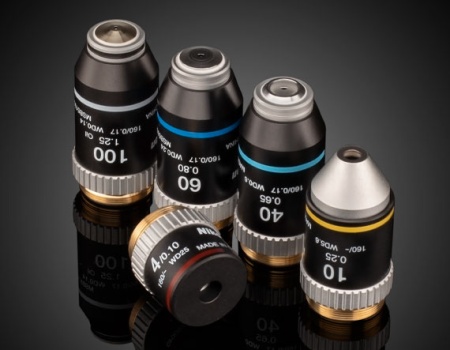 Ахроматические объективы Nikon, конечное заднее фокусное расстояние Ахроматические объективы Nikon, конечное заднее фокусное расстояние