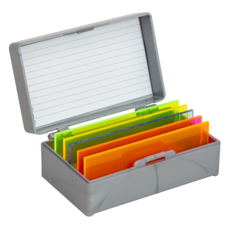 FSK5 - Цветные предметные стекла для калибровки систем визуализации флуоресцентного анализа, 5 шт., Thorlabs FSK5 - Цветные предметные стекла для калибровки систем визуализации флуоресцентного анализа, 5 шт., Thorlabs