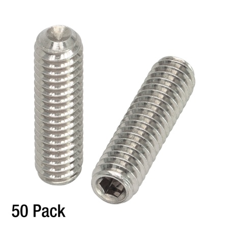 SS8S0625 - Установочный винт из нержавеющей стали, резьба: 8-32, длина: 5/8", 50 шт., Thorlabs