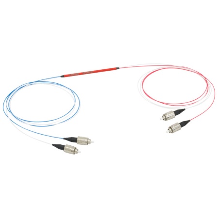 TM105R2F2A - Оптоволоконный разветвитель 2x2, многомодовые волокна, сердцевина: Ø105 мкм, высокое содержание OH, 0.22 NA, разделение сигнала: 90:10, FC/PC разъемы, Thorlabs TM105R2F2A - Оптоволоконный разветвитель 2x2, многомодовые волокна, сердцевина: Ø105 мкм, высокое содержание OH, 0.22 NA, разделение сигнала: 90:10, FC/PC разъемы, Thorlabs